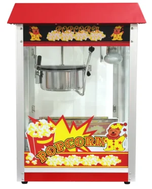 Popcornmaskin - Rød - 560x420x770H mm.