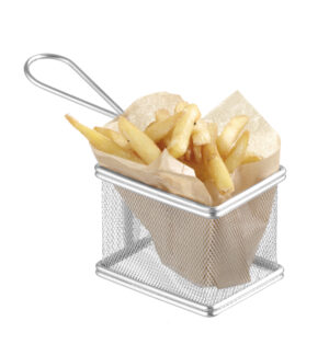 Hendi Mini serveringskurv – 100 × 80 × 75H mm