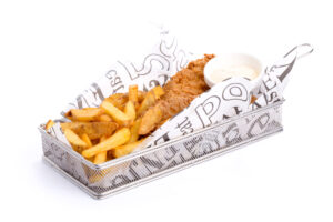 Hendi Mini serveringskurv – 255 × 135 × 45H mm
