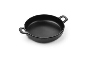 Hendi Little Chef rund minipanne – Sort, 189 × 147 × 37H mm