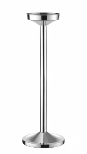 BarUp vinkjølerstativ – rustfritt stål, 75 cm