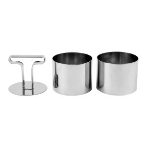 Stansesett Ø7 cm, rund 2 stk