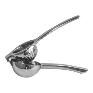 Sitruspresse i rustfritt stål, 22 cm