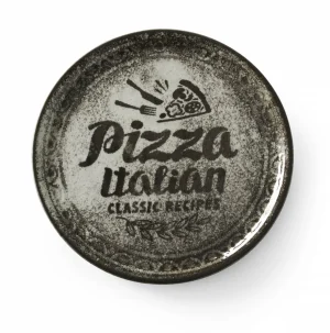 Pizzatallerken Ø33 cm - Sort