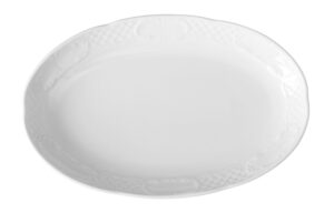 Hendi Ovalt serveringsfat – Flora, 280 × 180 mm