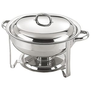 Chafing Dish Ø 340 mm. M/ Lokk