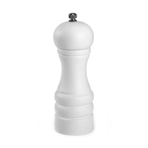 Salt / Pepperkvern 16 cm, hvit