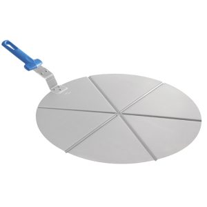 Pizzabrett m/ Håndtak Ø45 cm. 6 Biter